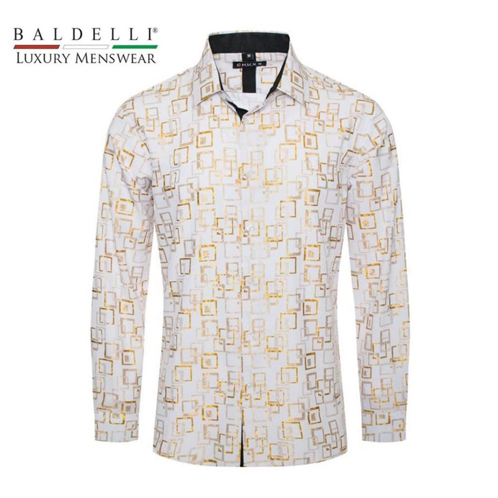Men's Fashion Shirt CX FL-2423-White